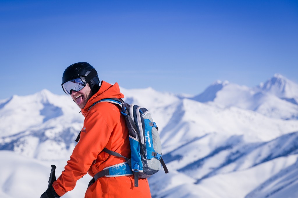 skier stoke: Gabe Schroder // photo: Ray J. Gadd