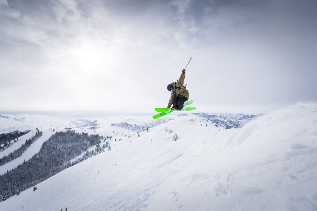 skier: Collin Collins // photo: Ray J. Gadd