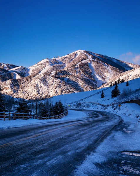 Sun Valley Winter - Photo by Ray J. Gadd