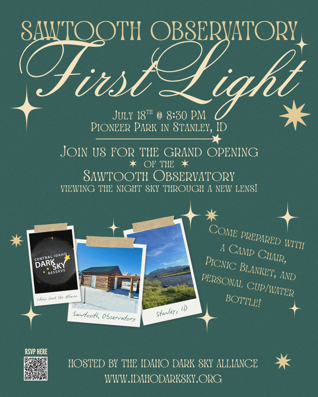 First Lite - Sawtooth Observatory Grand Opening