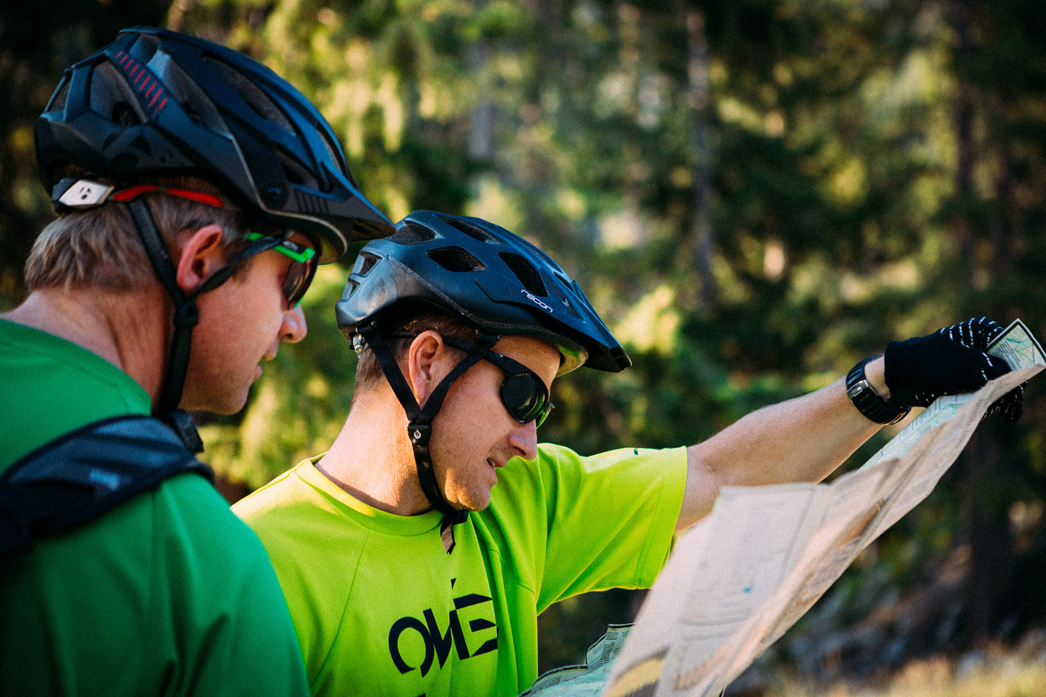 Finding the Mountain Biking Trails in Sun Valley - Maps, Apps, Shops ...