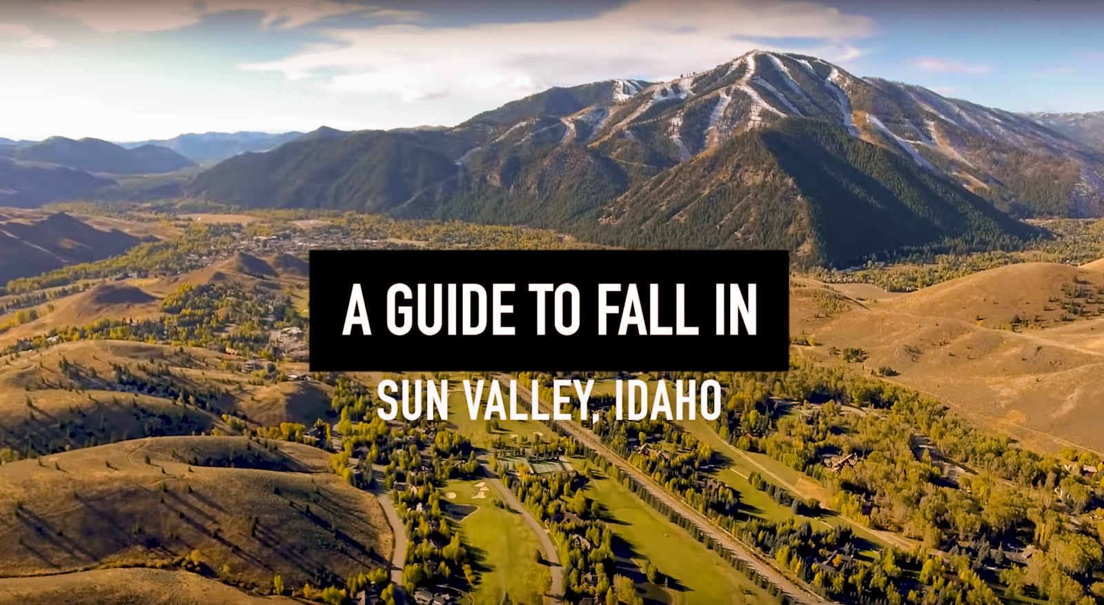 A Quick Guide to Fall in Sun Valley, Idaho Visit Sun Valley