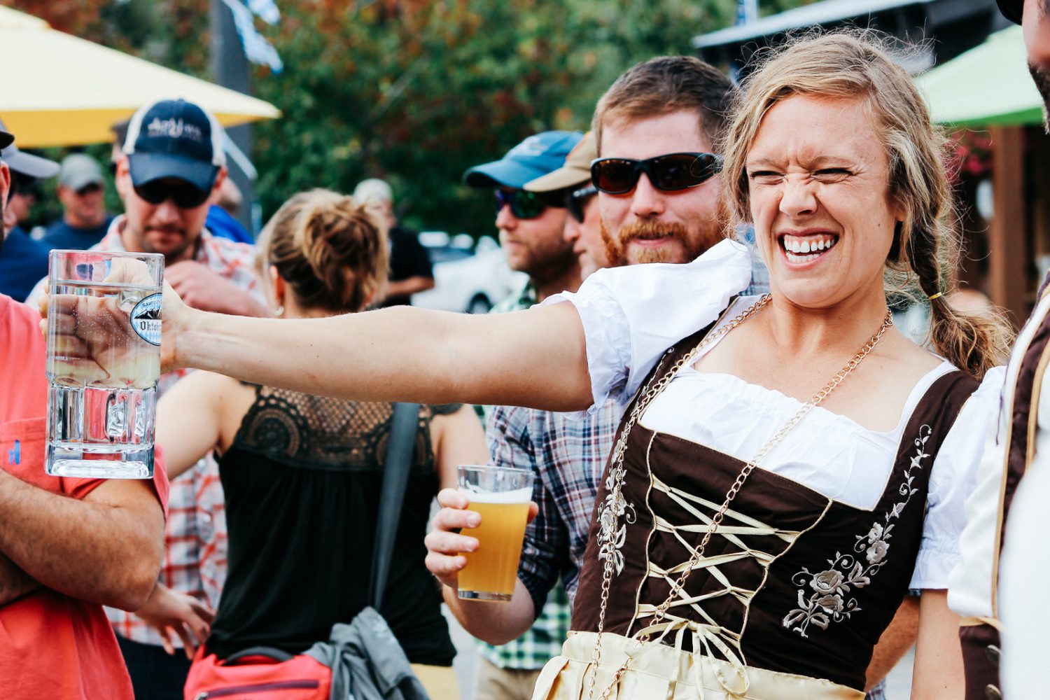 Oktoberfest in Sun Valley Raising a Stein in Honor of History Visit