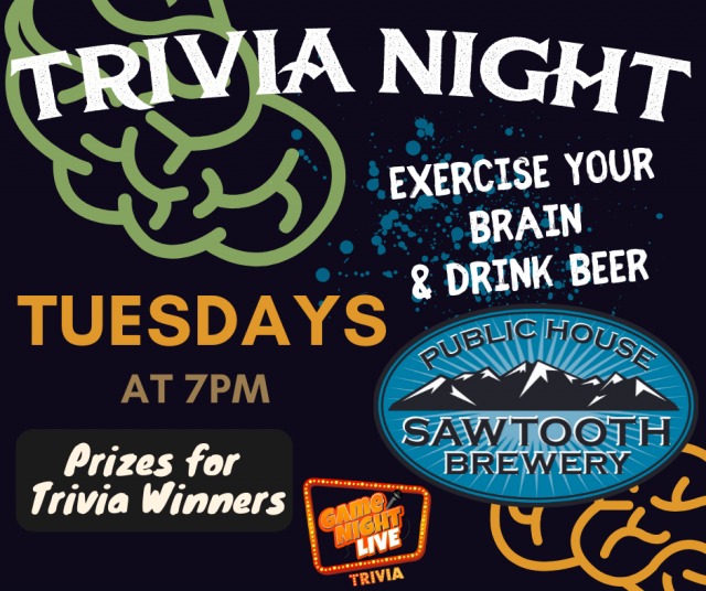 Trivia at Sawtooth Brewery Public House @ Sawtooth Brewery Public House | Hailey | Idaho | United States