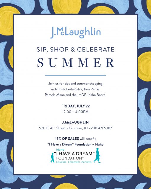 J.McLaughlin Shop & Celebrate Summer @ J.McLaughlin | Ketchum | Idaho | United States
