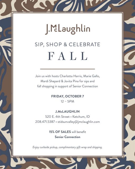 J.McLaughlin Sip, Shop & Celebrate Fall @ J.McLaaughlin