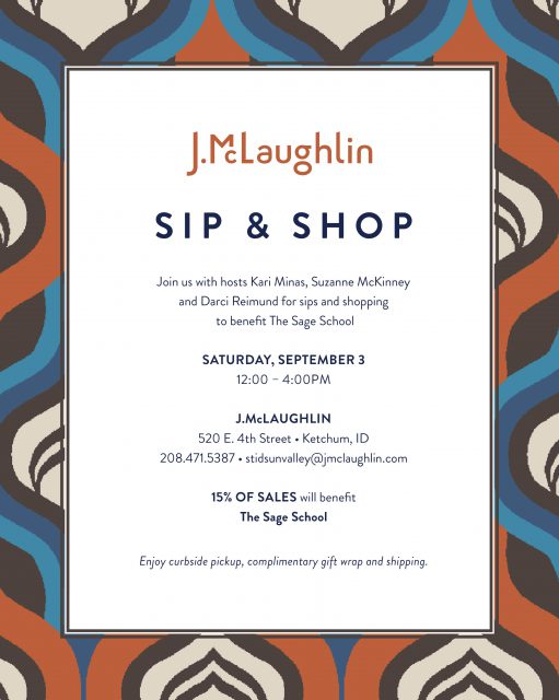 J.McLaughlin Sip & Shop @ J.McLaaughlin