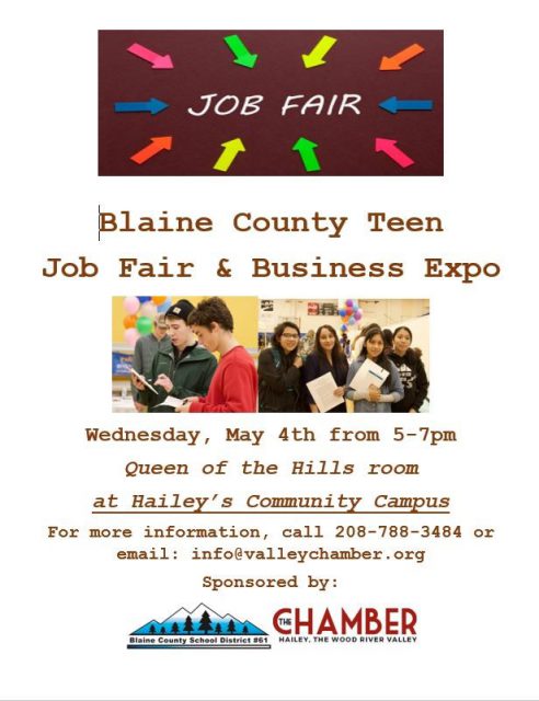 Blaine County Teen Job Fair & Business Expo @ Community Campus