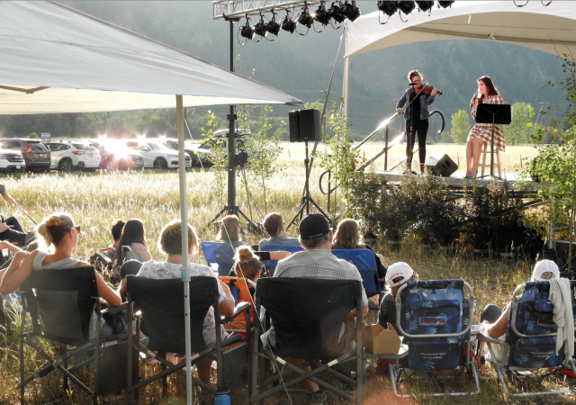 Field Daze Event Series presents R.L. ROWSEY, LILA CLAGHORN & FRIENDS, A Night of Broadway + Beyond @ FESTIVAL MEADOWS, Sun Valley Road, Sun Valley ID | Ketchum | Idaho | United States