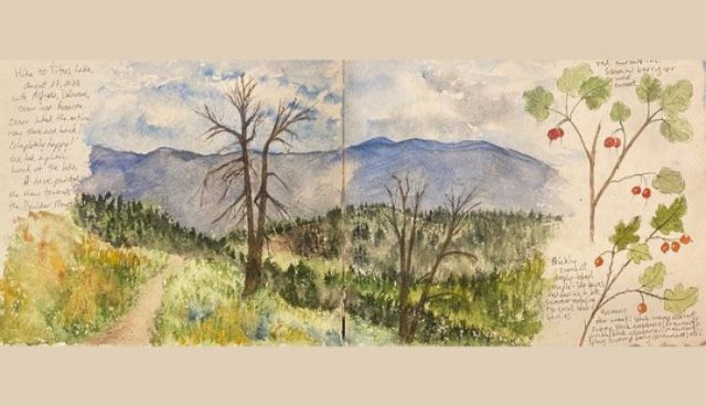 Nature Journaling with Leslie Rego @ The Community Library