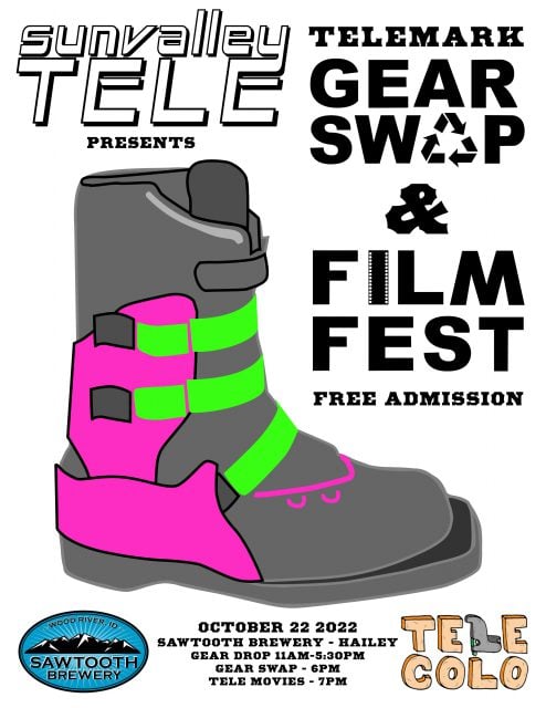 Telemark Film Fest and Gear Swap @ Sawtooth Brewery - HAILEY | Hailey | Idaho | United States