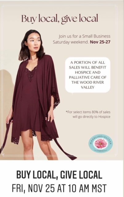 Small Business Saturday weekend at Madeline + Oliver @ Madeline and Oliver | Ketchum | Idaho | United States