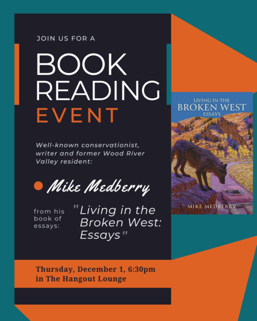 Author Reading with Mike Medberry @ Hotel Ketchum