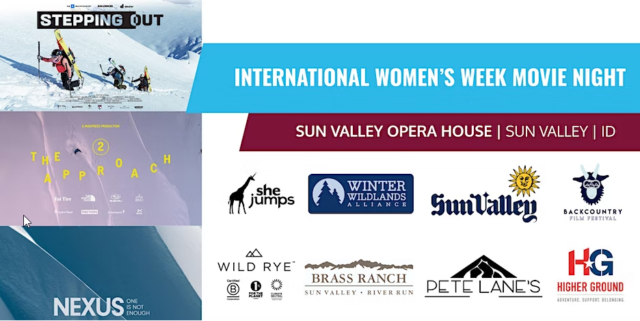 International Women’s Week Film Night @ Sun Valley Opera House