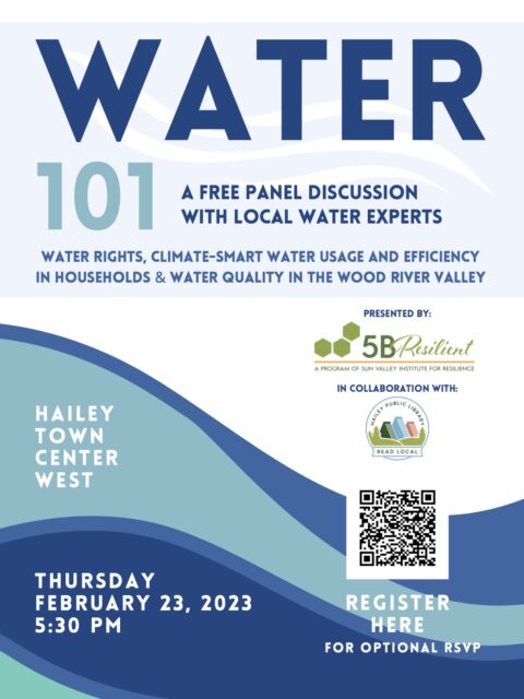 Water 101 Panel Discussion @ Hailey Town Center West | Hailey | Idaho | United States