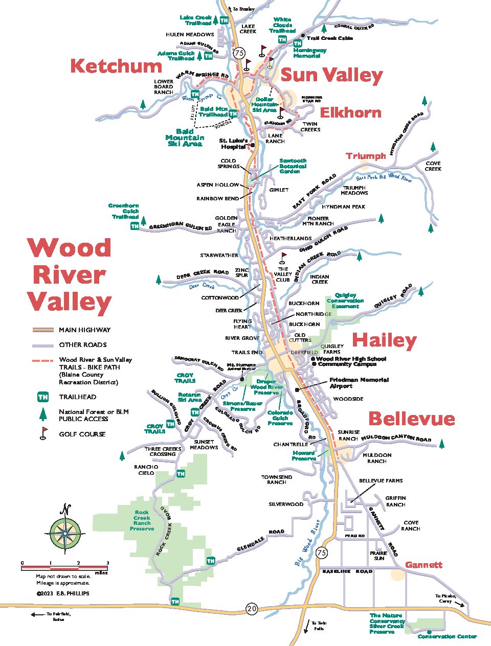 Ketchum Sun Valley Area Maps Visit Sun Valley