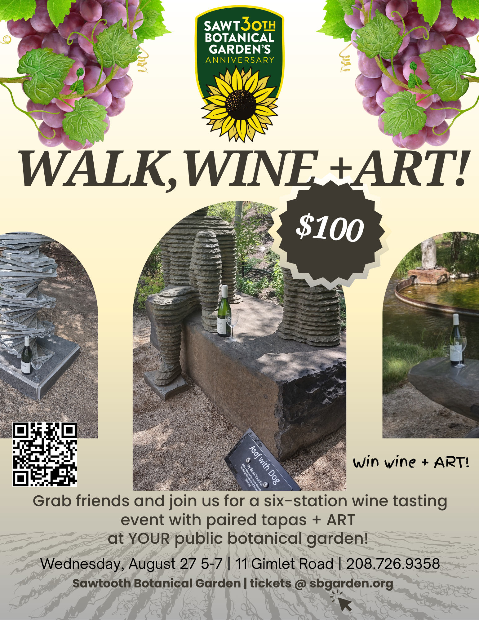 Walk, Wine + ART!