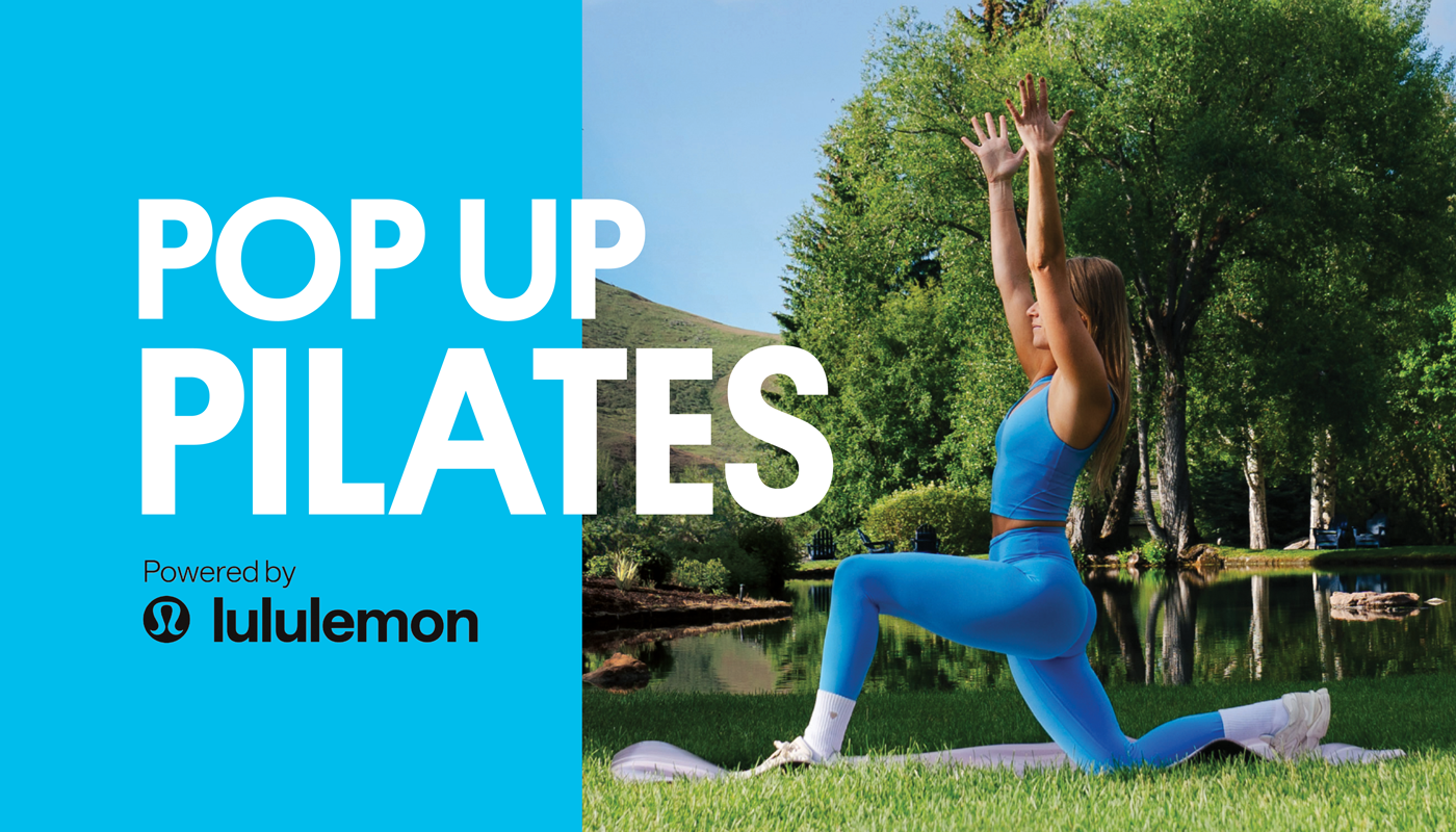 Pop Up Pilates in the Sun Valley Village