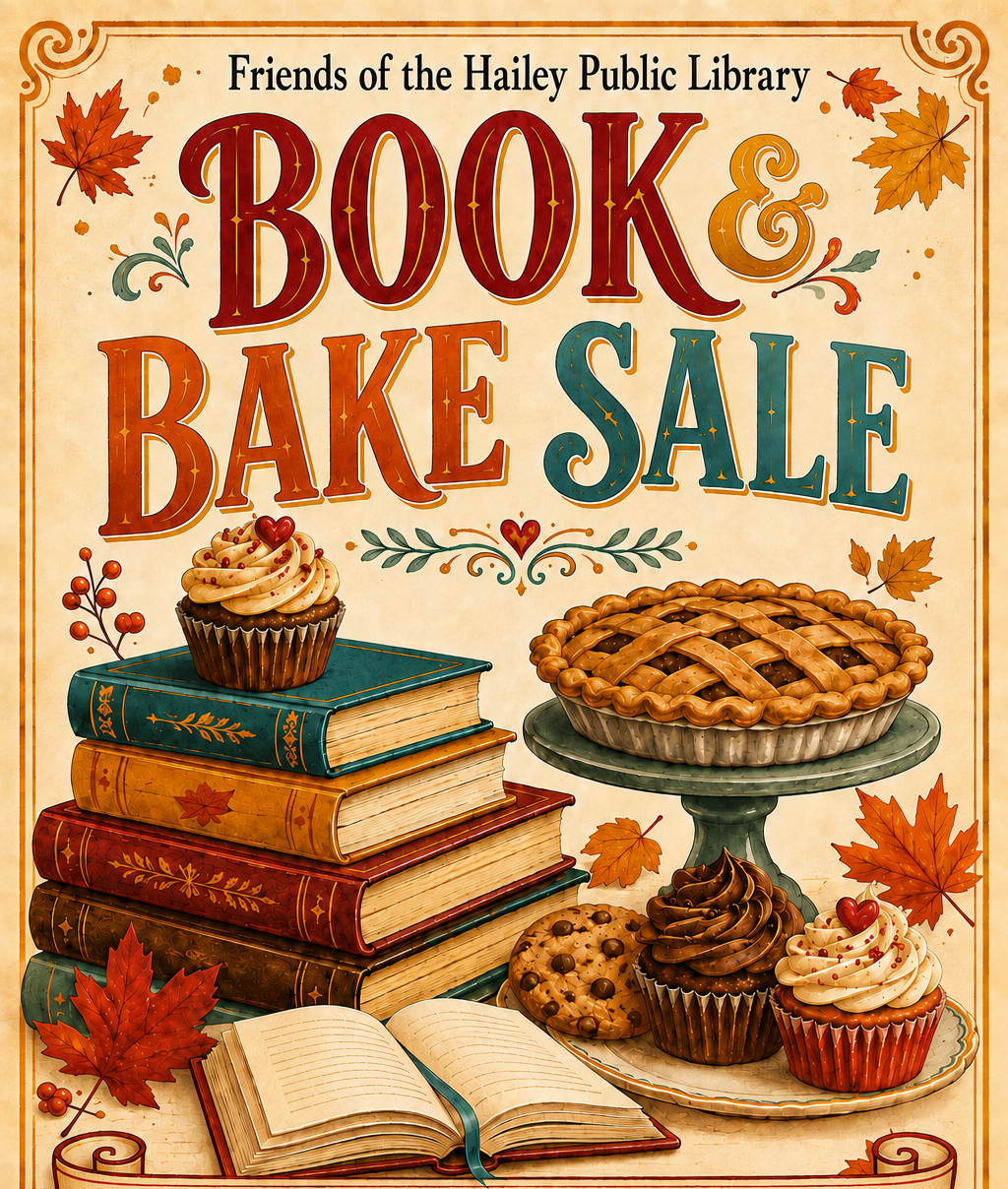 Annual Book and Bake Sale – Friends of The Hailey Public Library