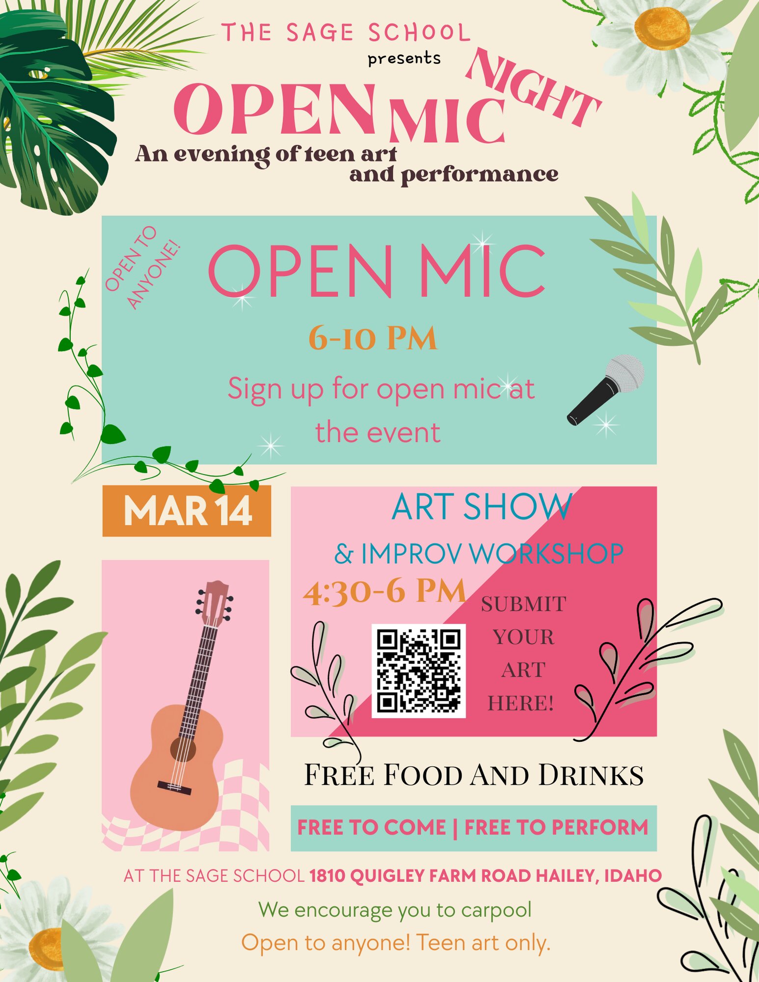 Teen Open Mic Night