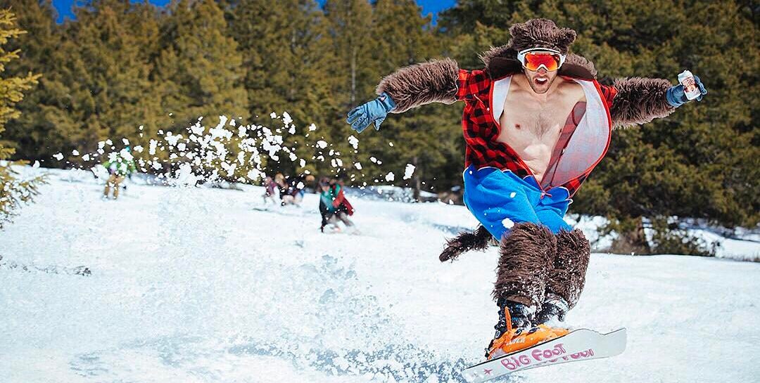 Spring Skiing on Bald Mountain in Sun Valley, Idaho