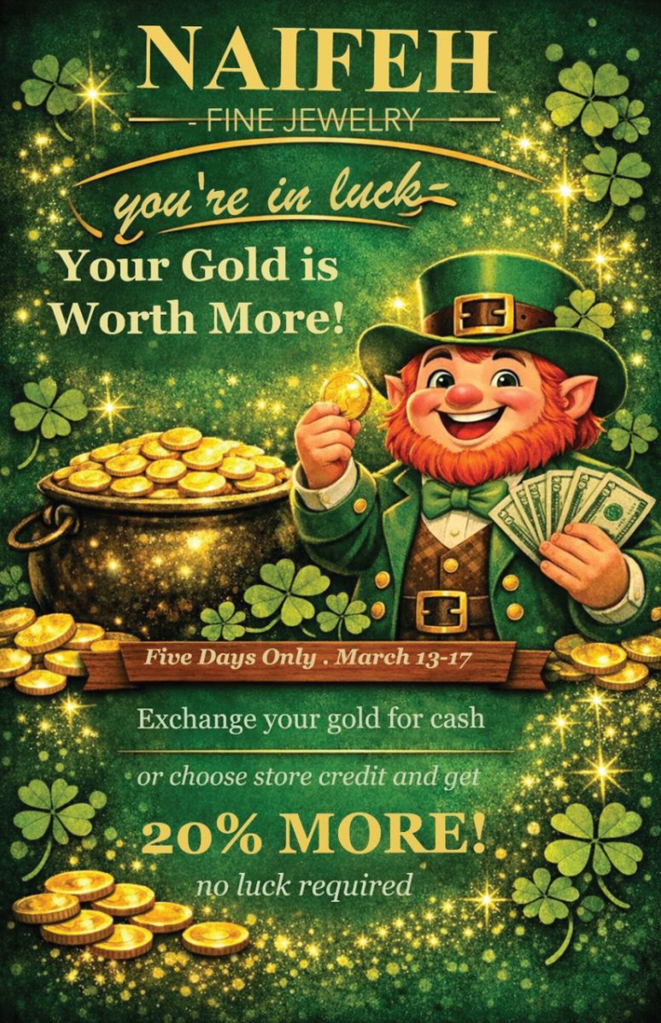 You’re in luck–Your Gold is Worth More!