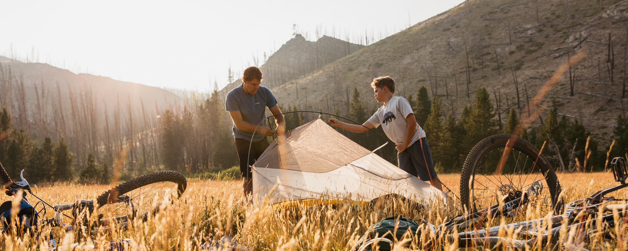 Mindfulness in the Mountains - Camping