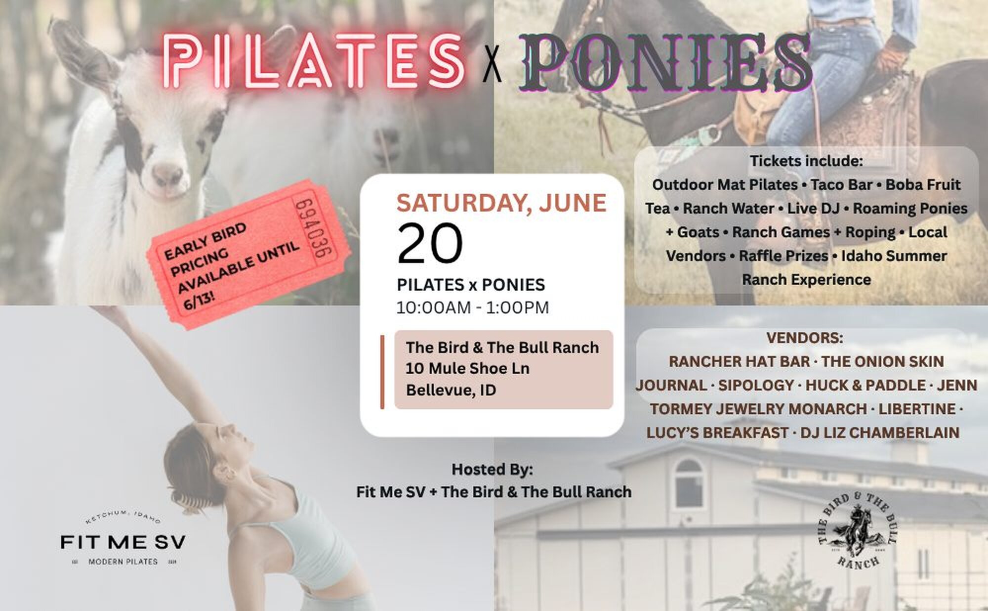 PILATES x PONIES 🌼🐴