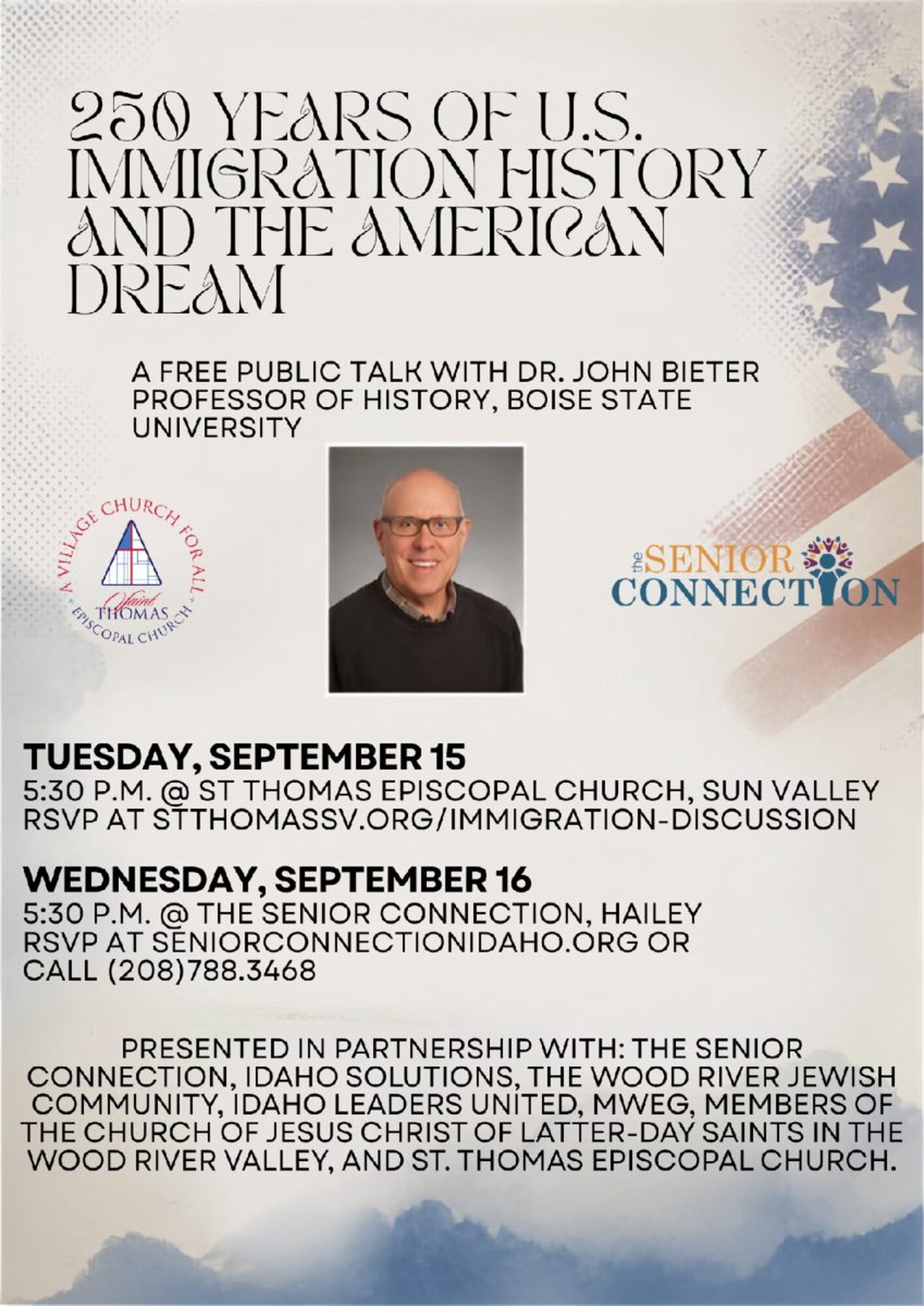 Free Public Talk: U.S. Immigration History